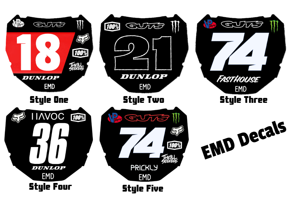 ODI Mini Decals (6 count)