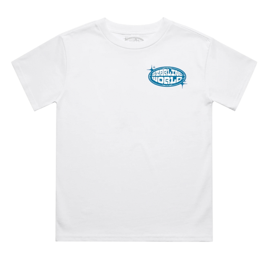 StarlineWorld KIDS (White-Blue) Tee