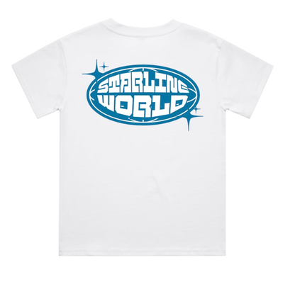 StarlineWorld KIDS (White-Blue) Tee