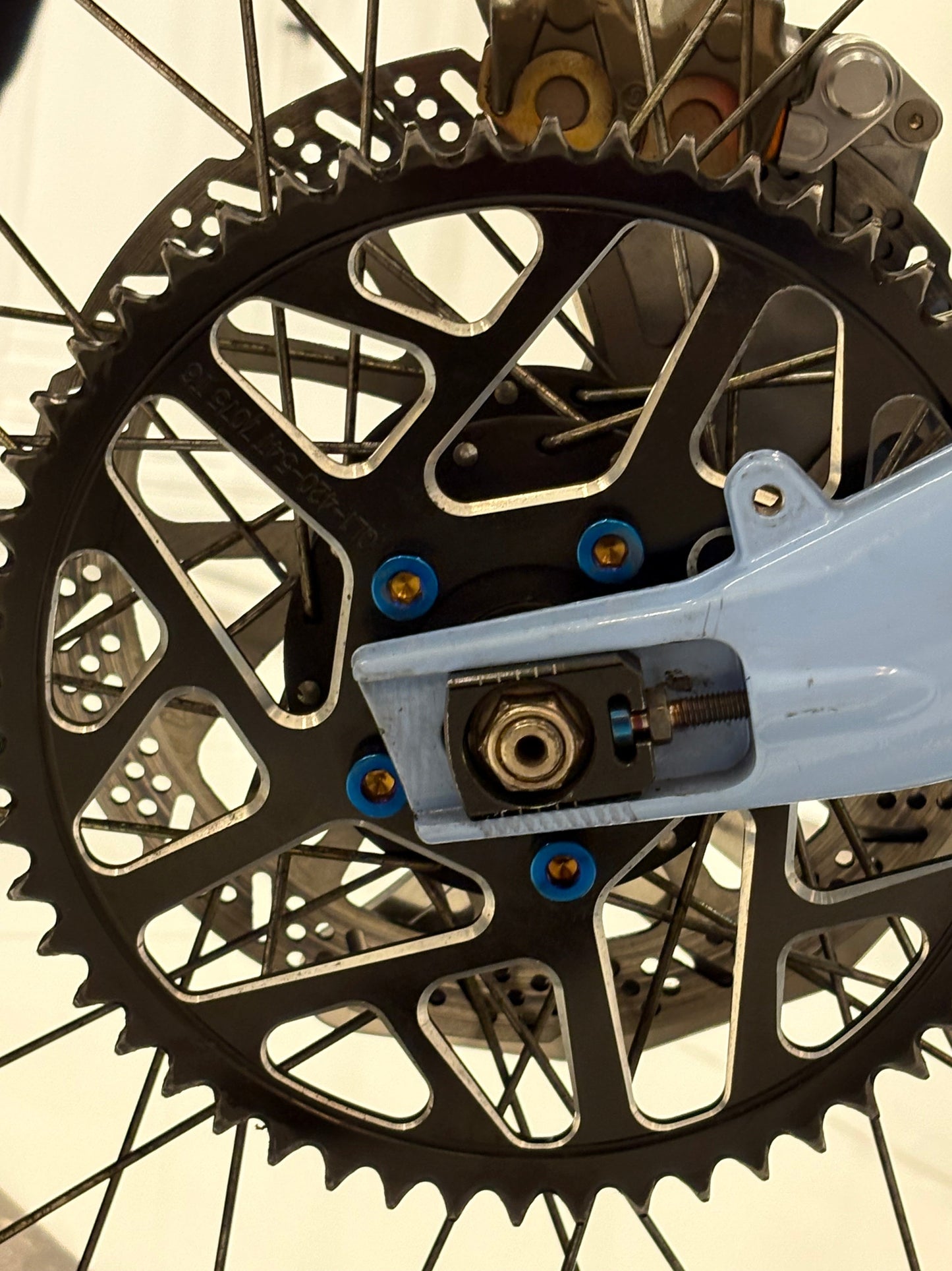 Sprocket Titanium Bolts (set of 5)