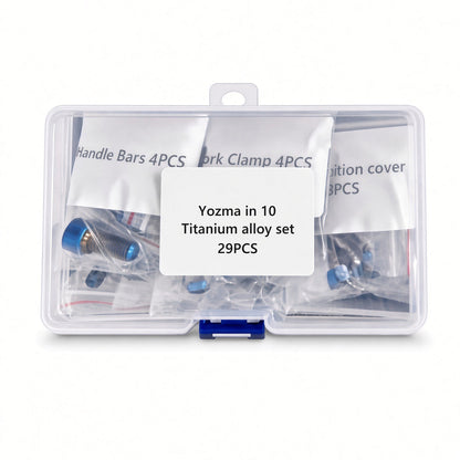 Yozma Titanium Bolt Kit (LABELED)