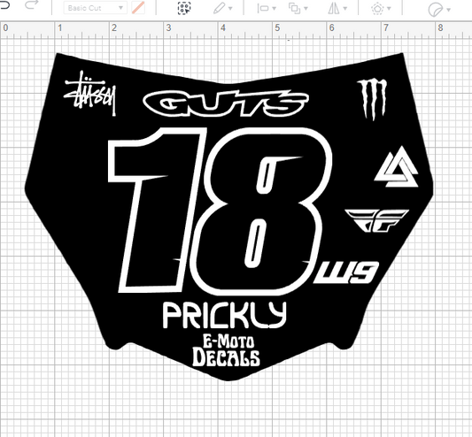 Custom Motocutz Decal