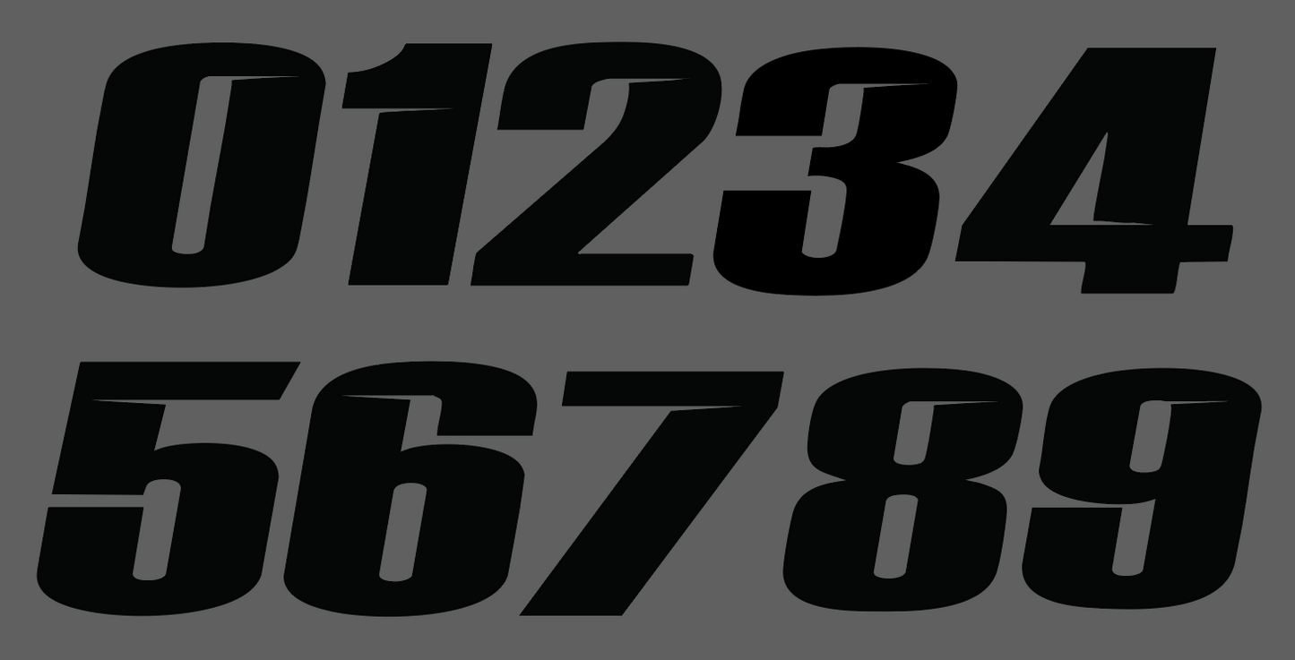 Charge Graphics Ultra Bee Plate Decal